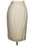 Carlisle 100% Silk Solid Tan Silk Skirt Size 16 - photo 1