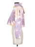 Lea & Viola 100% Cotton Tie-dye Purple Pullover Hoodie Size S - photo 5