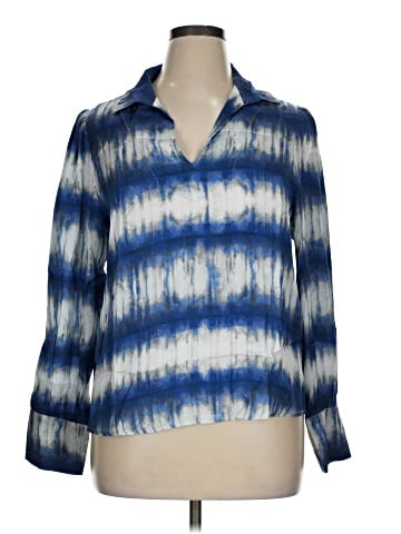 Karen Kane Long Sleeve Polo (view 1)