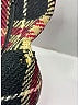 Burberry Plaid Burgundy Black Ankle Boots Size EU 37 - photo 7