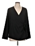 Ann Taylor 100% Polyloom Black Long Sleeve Blouse Size L - photo 1