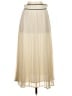 Zara 100% Polyester Ivory Formal Skirt Size S - photo 2