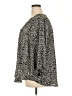 Torrid 100% Polyester Gray 3/4 Sleeve Blouse Size 3X Plus (3) - photo 5