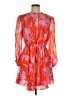 Milly Floral Orange Cocktail Dress Size 8 - photo 1