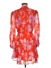 Milly Floral Orange Cocktail Dress Size 8 - photo 2