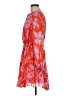 Milly Floral Orange Cocktail Dress Size 8 - photo 5