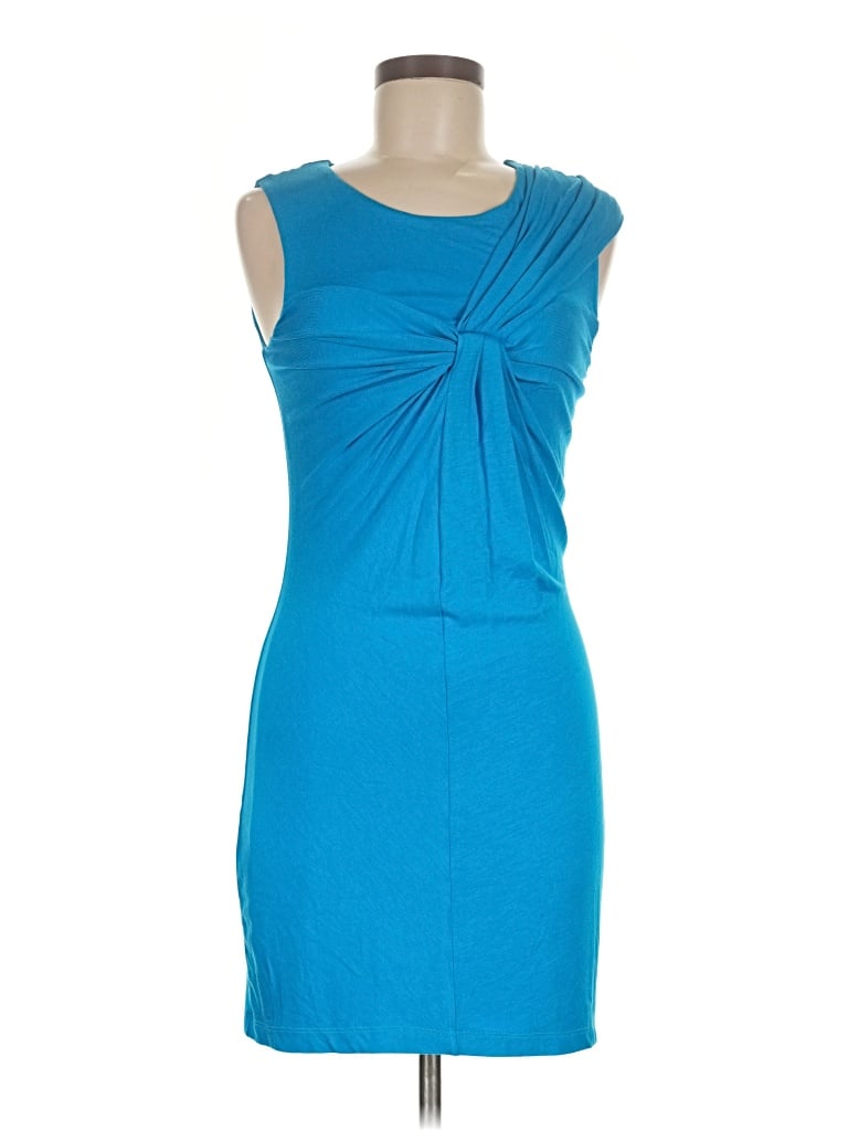 Pre-owned Calvin Klein Cocktail Dress In Blue