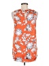 Daniel Rainn 100% Polyester Orange Sleeveless Blouse Size 8 - photo 2