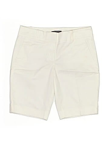 Ann Taylor Khaki Shorts (view 1)