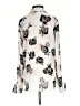 Candie's 100% Polyester Floral Ivory Long Sleeve Blouse Size S - photo 2
