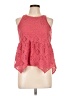 Love on a Hanger 100% Polyester Pink Sleeveless Blouse Size L - photo 1