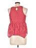 Love on a Hanger 100% Polyester Pink Sleeveless Blouse Size L - photo 2