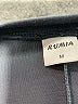 Rumia Solid Gray Casual Dress Size M - photo 7