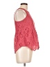 Love on a Hanger 100% Polyester Pink Sleeveless Blouse Size L - photo 4