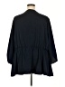 BLOOMCHIC 100% Polyester Black 3/4 Sleeve Blouse Size 28 - photo 2