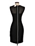 H&M Solid Black Cocktail Dress Size 4 - photo 2