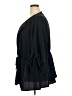 BLOOMCHIC 100% Polyester Black 3/4 Sleeve Blouse Size 28 - photo 5