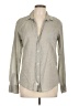 Frank & Eileen Polka Dots Gray Long Sleeve Button-Down Shirt Size L - photo 1