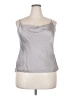 Nine Britton 100% Rayon Silver Sleeveless Top Size XXL - photo 1