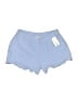 Maison Jules Solid Blue Shorts Size S - photo 1