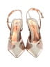 Dolce & Gabbana Ivory Tan Leather Slingback Heels Size EU 40 - photo 2