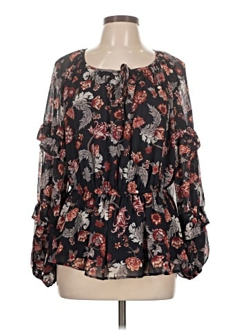 Maurices Long Sleeve Blouse (view 1)
