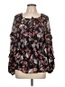 Maurices Black Long Sleeve Blouse Size L - photo 1