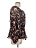 Maurices Black Long Sleeve Blouse Size L - photo 4