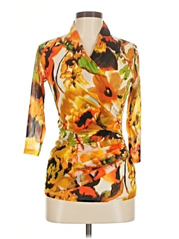 Karen Kane 3/4 Sleeve Blouse (view 1)