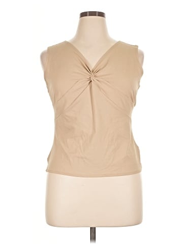 Worthington Sleeveless Blouse (view 1)
