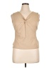 Worthington 100% Nylon Tan Sleeveless Blouse Size XL (petite) - photo 1