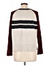 H&M L.O.G.G. Color Block Burgundy Pullover Sweater Size L - photo 2