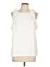 Lilly Pulitzer 100% Polyester Ivory Sleeveless Blouse Size L - photo 1