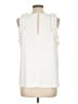 Lilly Pulitzer 100% Polyester Ivory Sleeveless Blouse Size L - photo 2