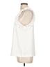 Lilly Pulitzer 100% Polyester Ivory Sleeveless Blouse Size L - photo 5