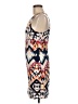 Glam Doll Graphic Aztec Or Tribal Print Ivory Cocktail Dress Size M - photo 5