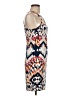 Glam Doll Graphic Aztec Or Tribal Print Ivory Cocktail Dress Size M - photo 4