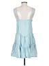 Unbranded 100% Polyester Blue Casual Dress Size 00 - photo 2