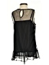 Lauren Conrad 100% Polyester Black Sleeveless Blouse Size S - photo 2