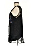Lauren Conrad 100% Polyester Black Sleeveless Blouse Size S - photo 5