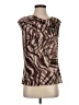 Anne Klein Brown Sleeveless Blouse Size S - photo 1