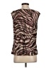 Anne Klein Brown Sleeveless Blouse Size S - photo 2