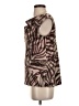 Anne Klein Brown Sleeveless Blouse Size S - photo 5