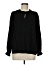 Status Black Long Sleeve Blouse Size M - photo 1