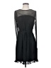 DKNY 100% Polyester Black Cocktail Dress Size 2 (petite) - photo 1