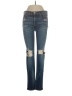 Rag & Bone/JEAN Hearts Blue Jeans Size 26 waist - photo 1