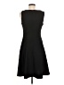 Alyx Solid Black Casual Dress Size 8 - photo 2