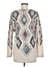 Ginger G. Print Ivory Pullover Sweater Size M - photo 2
