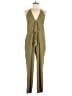 Bibi Solid Green Jumpsuit Size S - photo 1