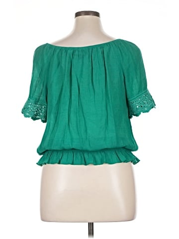 By & By Short Sleeve Blouse (view 2)